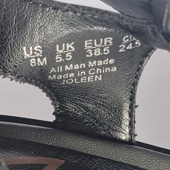 Zodiac Joleen Gladiator Block-Heel Dress Sandals. Size 8M - Picture 7 of 8